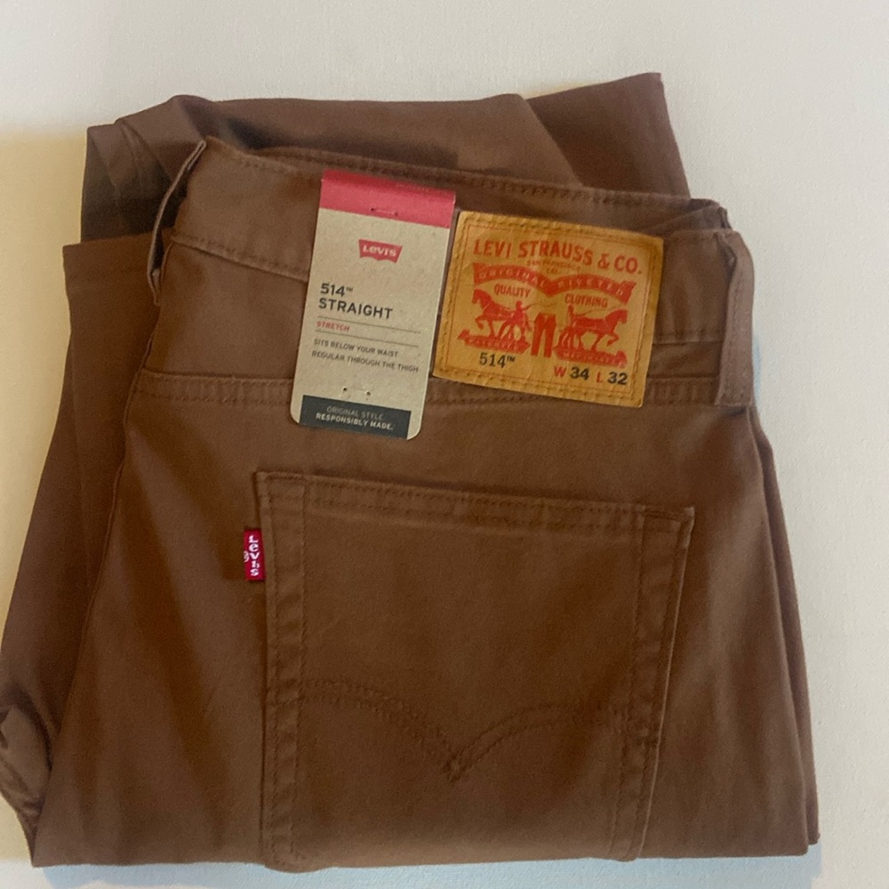 Levi’s 514 straight stretch for men’s size 34 X 32